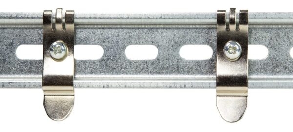 Produktbild MVT 200 183  -  Hutschienenhalter, Metall, 2 Stück